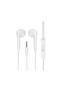 Lenovo Lecoo EH104B BEYAZ 3.5 MM Jacklı Kulak İçi Mikrofonlu Kulaklık - 1
